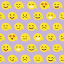 Ver imagem 1 de Papel de Parede Emojis - 0,58 x 3,00 metros