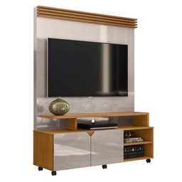 Home Sala Para TV Até 55 Pol Berlim 1.36 Lukaliam Off White/Tauari - 1