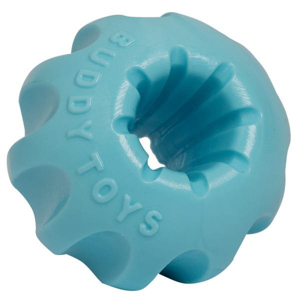 brinquedo para cachorros filhote - mini bolt azul - 3