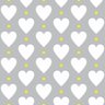 Papel de Parede Heart Point Clean - 0,58 x 2,50 metros - 1