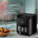 Ver imagem 4 de Fritadeira sem Óleo Airfryer Hq 7 Litros Digital com Visor Preto Hq-af7ldl