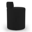 Ver imagem 6 de Puff Decorativo Orgânico Living Aegon Minimalista Veludo Preto - Desk Design