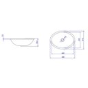 Ver imagem 3 de Cuba de Embutir Oval Branca L.37.17