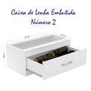Ver imagem 4 de Caixa de Lenha Embutida Cl N2 Branco - Completa Móveis