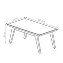 Ver imagem 2 de Mesa de Centro Aquarelas Branco