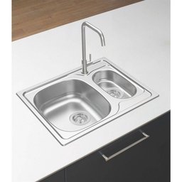 Cuba de Sobrepor Vega 1 Cuba Auxiliar 62x50cm com Valvular - Tramontina - 3