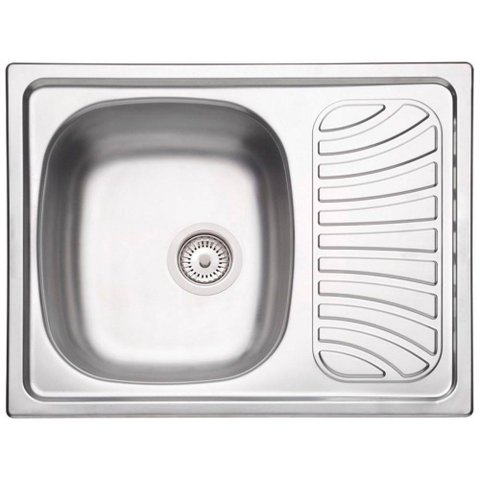 A Cuba De Sobrepor Aço Inox Com Acabamento Pré Polido 62x50cm + Vaulular - Tramontina