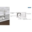 Ver imagem 2 de Cuba Sobrepor Inox 86x50 1c Sf Tramontina