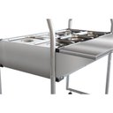 Ver imagem 2 de Corre Prato Para Buffet Self Service 6 Cubas Spolu SPLP-651