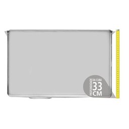 Cuba Simples para Cozinha Quadrada Dritta Pro Inox com Válvula Scotch Brite - Tramontina 94092/102 - 2