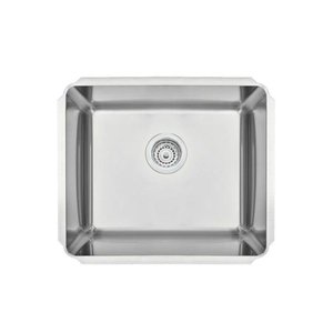 Cuba Simples para Cozinha Quadrada Dritta Pro Inox com Válvula Scotch Brite - Tramontina 94092/102