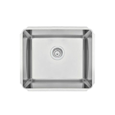 Cuba Simples para Cozinha Quadrada Dritta Pro Inox com Válvula Scotch Brite - Tramontina 94092/102