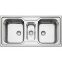 Ver imagem 1 de Cuba Inox Tripla Tramontina Marea 2.5c34 e Furo para Torneira
