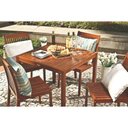 Ver imagem 2 de Mesa de Jantar Fitt Quadrada 4 Lugares de Madeira Terrazzo Fitt - Tramontina