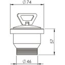 Ver imagem 2 de Válvula Tanque - 3" polegadas