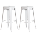 Ver imagem 1 de Conjunto Duas Banquetas Tolix Alta Branca