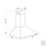 Coifa de Parede Tramontina 90cm Pirâmide Inox 220V 94814002 - 3