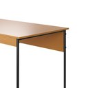 Ver imagem 3 de Mesa de Estudos Escrivaninha Home Office Industrial Criare Quarto Escritório Bancada Simples Nature