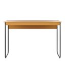Ver imagem 1 de Mesa de Estudos Escrivaninha Home Office Industrial Criare Quarto Escritório Bancada Simples Nature