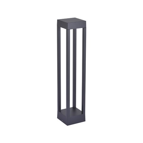 Luminária de Jardim Nordecor Zean 2684 60cm Led 10w Bivolt Preto 3000k Luz Amarela Preto 2684