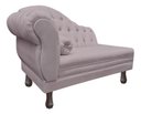 Ver imagem 3 de Recamier Divã Sofá 120cm Recepção Sala Larissa Suede:rose/liso
