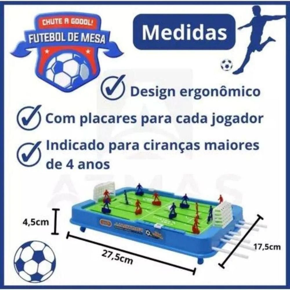 Brinquedos Interativos do Jogo de Futebol de Mesa Pebolim - 2