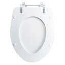 Ver imagem 5 de Tampa Vaso Sanitário Madeira Laqueada Victoria Branco para Bacia Ideal Standard