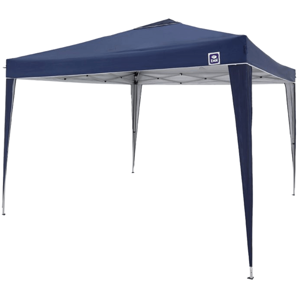 Tenda Gazebo Dobravel Portatil Desmontavel Belfix 3x3 Azul a - 1