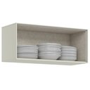 Ver imagem 4 de Armário Aéreo Cozinha Henn Fineze 1 Porta 80cm Areia
