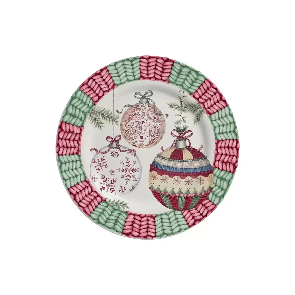 JOGO SOBREMESA ALLEANZA GIFTS ACETINADO C/6 PRATOS 1ª L
