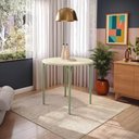 Ver imagem 1 de Mesa de Jantar Tampo Redondo Sync Menta/Oasis Kappesberg