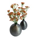 Ver imagem 7 de Kit 9 Galhos Flor Mosquitinho Artificial Laranja para Buquê e Arranjo