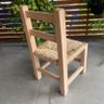 Cadeira de Palha Artesanal Infantil Acabamento Natural - 6