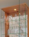 Ver imagem 6 de Cristaleira Diamante com LED e 2 Gavetas 71 cm Naturalle - Mavaular