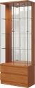 Ver imagem 4 de Cristaleira Diamante com LED e 2 Gavetas 71 cm Naturalle - Mavaular