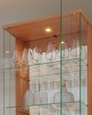 Ver imagem 3 de Cristaleira Diamante com LED e 2 Gavetas 71 cm Naturalle - Mavaular