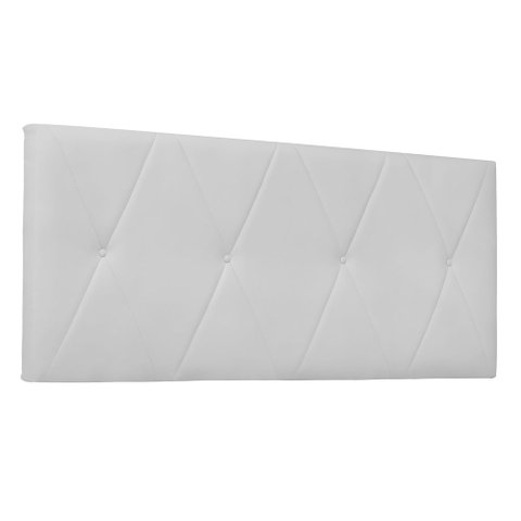Cabeceira Painel Queen 1,60m Aquilla Corano - Pallazio - Branco