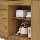 Ver imagem 6 de Cômoda Quarto 122cm com 2 Portas Sapateira Vitória V01 - D’Rossi