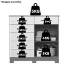 Ver imagem 5 de Cômoda Sapateira Mandarim 6 Gavetas 2 Portas Mdp Freijó/titanium