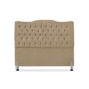 Ver imagem 2 de Cabeceira de Cama Box Queen 160cm Dunas - Veludo Bege Escuro