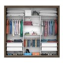Ver imagem 7 de Guarda-Roupa Casal com Espelho 3 Portas de Correr Flórida Espresso Móveis
