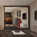 Ver imagem 5 de Guarda-Roupa Casal com Espelho 3 Portas de Correr Flórida Espresso Móveis