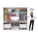 Ver imagem 4 de Guarda-Roupa Casal com Espelho 3 Portas de Correr Flórida Espresso Móveis