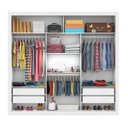 Ver imagem 7 de Guarda-Roupa Casal com Espelho 3 Portas de Correr Flórida Espresso Móveis