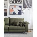 Ver imagem 6 de Sofá Roman - Linho Verde Esmeralda