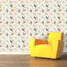 Papel de Parede Swallows - 0,58 x 2,50 metros - 2