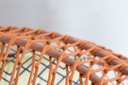 Ver imagem 5 de Balanço suspenso Macaipe em corda náutica e alumínio - Estofado Karsten acquablock - Terracota/ Caqu