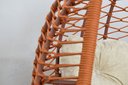 Ver imagem 4 de Balanço suspenso Macaipe em corda náutica e alumínio - Estofado Karsten acquablock - Terracota/ Caqu