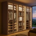 Ver imagem 5 de Guarda-Roupa Casal Reflecta com Led 6 Portas 100% MDF Solaris
