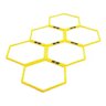 Escada De Agilidade Poker Pro Treinamento Funcional Hexagonal De Pvc 6 - Ref 09117APU UNICO Amarelo - 1